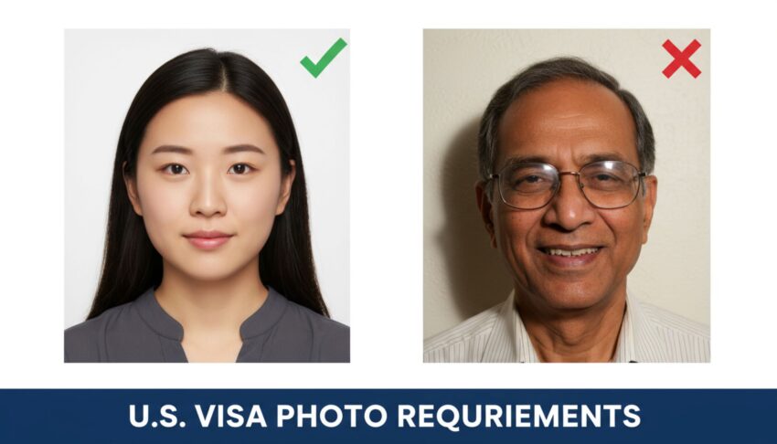 What you need to know before taking a photo for a U.S. visa