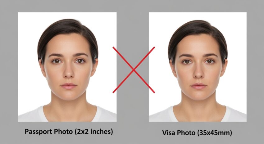 Can you use the same photo for both a passport and a visa
